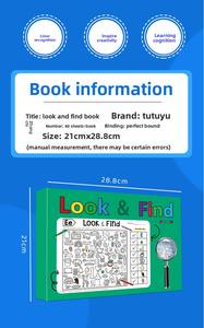 Pour <span class=keywords><strong>Amazon</strong></span> transfrontalier nouveau produit planche à <span class=keywords><strong>dessin</strong></span> en plastique et trouver un <span class=keywords><strong>livre</strong></span> <span class=keywords><strong>livre</strong></span> silencieux pour enfants <span class=keywords><strong>livre</strong></span> d'images boîte de couleur - Product Image 4