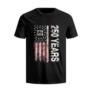 Camiseta con Diseño de Bandera Americana Desgastada para Hombre, Patriótica, Idea de Regalo para el 4 de Julio y el Día de los Caídos, Camiseta de Algodón en Stock - Product Image 3