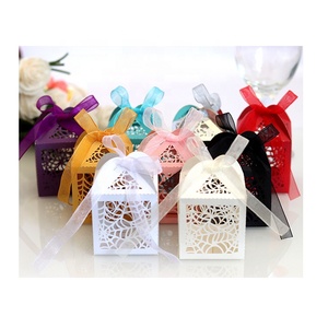 <span class=keywords><strong>La</strong></span> araña de Halloween Web láser de papel hueco de caja de embalaje de Chocolate - Product Image 6