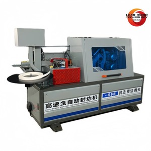 Chuyên nghiệp cạnh dải máy cho chế biến gỗ PVC nhiều lớp bề mặt MDF sản xuất động cơ PLC bao gồm dán làm sạch - Product Image 4