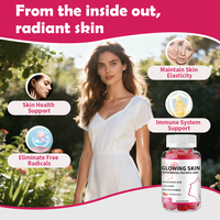 Gummies au collagène en marque propre, naturelles, végétaliennes, blanchissantes pour la peau, gummies au collagène de cynorrhodon pour un éclat de la peau, complément alimentaire pour blanchir la peau