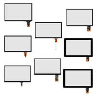 Panel de Pantalla Táctil Capacitiva USB de 3.5 3.8 4.3 5 7 9 10.4 15 17 Pulgadas, Interfaz IIC+USB, Pantalla Capacitiva con Interfaz I2C