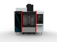 Centre d'usinage vertical CNC Tsingziwa VMC VL-856 HT300 BT40 à banc en fonte, automatique, robuste, 20KW, 3 axes, certifié CE