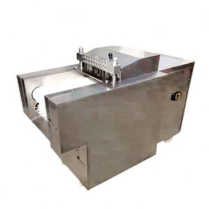 Electric Meat Cube Cutter Fish Dicer Cut Goat Pork Frozen Meat Cutting Machine Beef Slicer <b>Dicing</b> Chicken Cutting Machine Price - Product Image 1