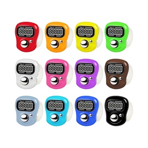 เครื่องนับดิจิตอลแบบพกพา ทำจากสแตนเลส พร้อมจอ LCD สำหรับนับลูกประคำ/ตัสบีฮ์ - Product Image 1