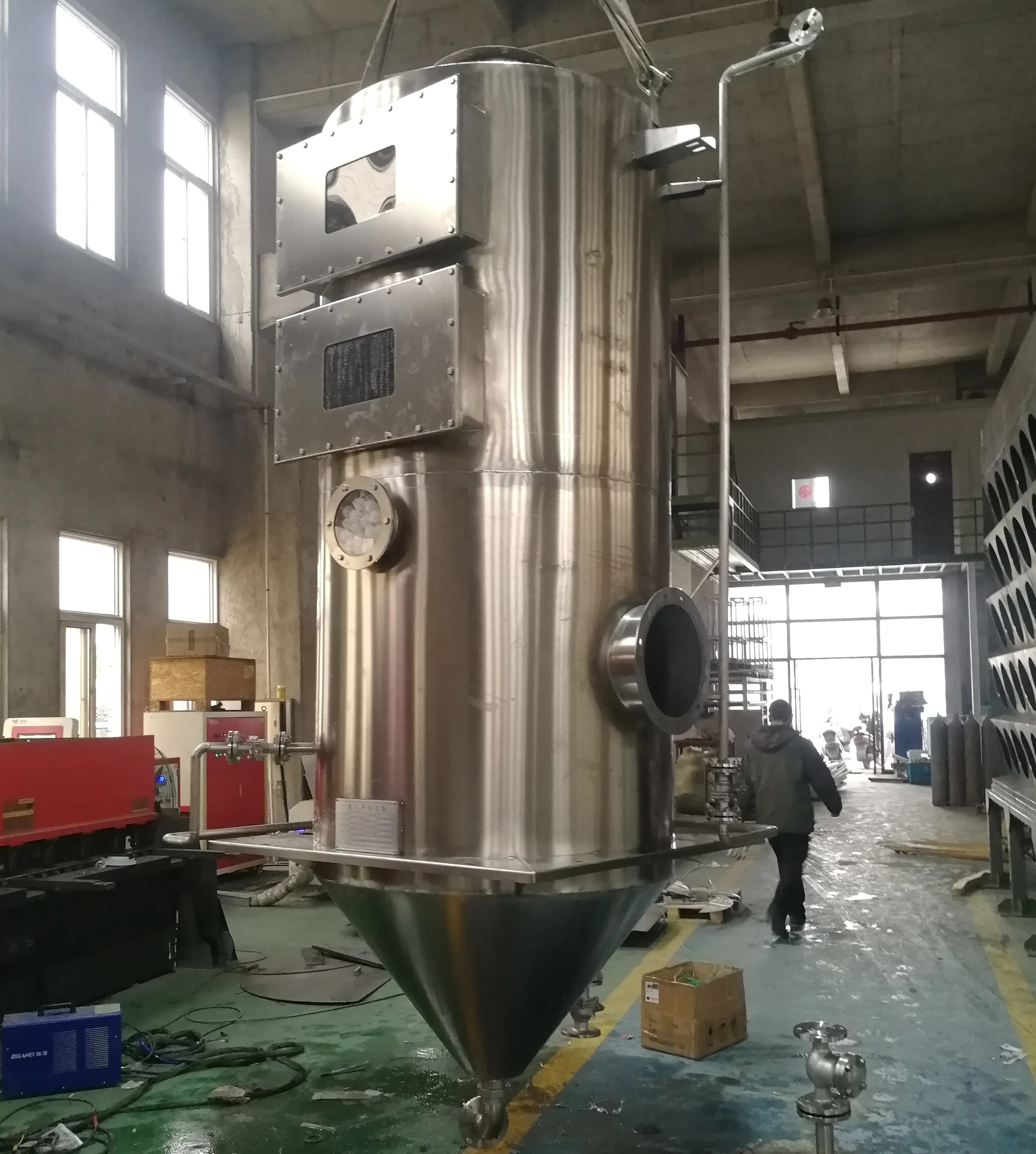Ammonia Absorption Water Scrubber Spray Tower Welding Fume Extractor For Industrial Waste gas Disposal