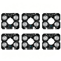 Module d'éclairage infrarouge IR LED 850nm haute puissance personnalisé à 4 LED pour caméra de sécurité CCTV, vision nocturne
