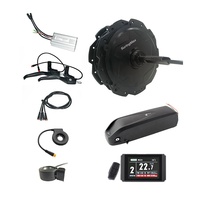 Conversion vélo électrique 48v 27.5 pouces, kit de vélo électrique roue arrière 750w moteur moyeu avec batterie en option