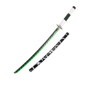 Espada de Shinazugawa Sanemi <span class=keywords><strong>del</strong></span> Popular Anime Demon Slayer: Kimetsu No Yaiba, Arma para Cosplay - Product Image 1