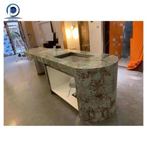 Losas <span class=keywords><strong>de</strong></span> mármol <span class=keywords><strong>de</strong></span> ágata ligera natural <span class=keywords><strong>de</strong></span> <span class=keywords><strong>piedra</strong></span> <span class=keywords><strong>de</strong></span> lujo <span class=keywords><strong>para</strong></span> encimeras <span class=keywords><strong>de</strong></span> cocina, baños y paredes al aire libre - Product Image 5