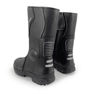 Bottes de <span class=keywords><strong>Moto</strong></span> en cuir pour Hommes, chaussures de <span class=keywords><strong>Moto</strong></span> pour Hommes - Product Image 4