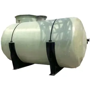 Tipo sotterraneo personalizzato impianto di trattamento delle acque reflue domestiche Biogas trattamento delle acque reflue serbatoio purificazione fossa settica Frp