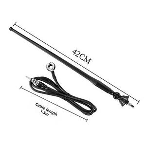 <span class=keywords><strong>Antenne</strong></span> <span class=keywords><strong>radio</strong></span> <span class=keywords><strong>FM</strong></span> AM universelle <span class=keywords><strong>pour</strong></span> voitures, bateaux, tracteurs, camping-cars - Modèle YJH-407 à montage fileté de 16,5 pouces - Product Image 3