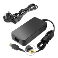 Adaptor Daya Laptop AC DC Slim Square USB Tip 20V 8.5A 170W untuk Lenovo Thinkpad Gaming PC, Charger Laptop, Adaptor AC Chip N X P