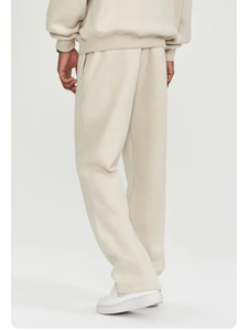 AL1688 HHJ <span class=keywords><strong>Pantaloni</strong></span> da <span class=keywords><strong>Tuta</strong></span> in Cotone Felpato 350gsm, Logo Personalizzato, <span class=keywords><strong>Pantaloni</strong></span> da <span class=keywords><strong>Tuta</strong></span> Oversize e Larghi per Uomo - Product Image 2