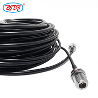 Usine N/SMA/BNC/TNC/UHF/MMCX/MCX/SMB/Angle droit de 90 degrés pour RG58 LMR195 LMR240 RG223 LMR240 LMR200 Rf câble Coaxial Pigtail