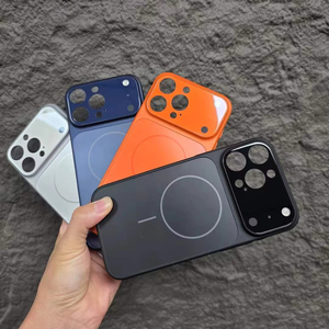 Thay Đổi 13 14 15 16 Để 17 Mới Xu Hướng Thiết Kế Thể Thao Từ Tính AG Glass Frosting Điện Thoại Di Động Trường Hợp Đối Với Apple Cho <span class=keywords><strong>iPhone</strong></span> 17 Pro Max - Product Image 3