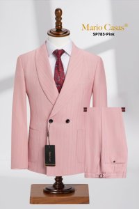 <span class=keywords><strong>Trajes</strong></span> <span class=keywords><strong>de</strong></span> <span class=keywords><strong>Boda</strong></span> <span class=keywords><strong>de</strong></span> Lujo Hechos a Mano para Hombre, Traje Formal <span class=keywords><strong>de</strong></span> 2 Piezas con Chaqueta <span class=keywords><strong>de</strong></span> Un Solo Botón y Cierre <span class=keywords><strong>de</strong></span> Cremallera para Novio, <span class=keywords><strong>Tallas</strong></span> <span class=keywords><strong>Grandes</strong></span> Europeas - Product Image 3