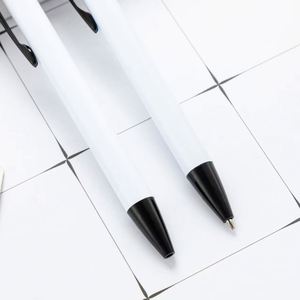 Blank 1.0mm Ballpoint <b>Pen</b> with Metal Click Aluminum Rod Heat Transfer Sublimation Coating for Back-to-School Office Use - Product Image 2