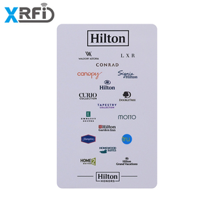 Thẻ Chìa Khóa Khách Sạn RFID MF 1K/4K 85.5*54Mm 13.56Mhz In Theo Yêu <span class=keywords><strong>C</strong></span>ầu Thẻ Kinh Doanh NFC Thẻ RFID UID - Product Image 2