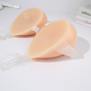 OEM/ODM XINXINMEI 500g-2000g/paire Prothèse mammaire en <span class=keywords><strong>silicone</strong></span> adhésive OEM, nouveau style, confortable et économique, très demandée - Product Image 4