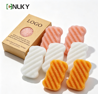 Esponja Corporal de Konjac 100% Natural, Forma de Ola, Esponja Exfoliante de Konjac, Cadena de Producción Completa