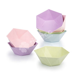 Platos <span class=keywords><strong>de</strong></span> papel <span class=keywords><strong>de</strong></span> bagazo biodegradables desechables personalizados en varios colores para decoración <span class=keywords><strong>de</strong></span> platos <span class=keywords><strong>de</strong></span> flores y frutas, suministros para fiestas - Product Image 3