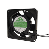 Kipas Aksial AC 220V 110V 380V Bantalan Bola 92x92x38mm 9cm Rangka Aluminium Kipas Pendingin Industri