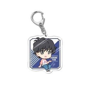 22 styles de figurines <span class=keywords><strong>Banana</strong></span> <span class=keywords><strong>Fish</strong></span> en acrylique imprimées UV, porte-clés de personnage d'<span class=keywords><strong>anime</strong></span>, décoration de porte-clés en plastique, cadeau - Product Image 5
