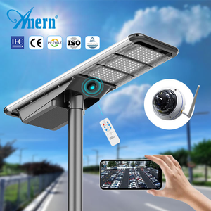 Outdoor Waterproof 100 Watt Integrated Street <b>Lights</b> <b>with</b> Cctv Camera - Product Image 1