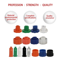 Seringue Distributeur Barrel Tip Caps Luer Lock Tip Bouchon en plastique Seringue Barrel Tip Caps avec vis