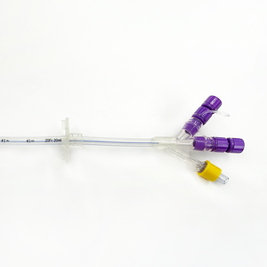 Tabung pemberi makan gastrostomi silikon lembut dengan tabung pasak balon Rumah Sakit disterilkan tabung gastrostomi sekali pakai - Product Image 2