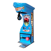 Machine de jeu d'arcade électronique de boxe Big Punch à monnayeur, modèle CS-448, certifiée CE, personnalisable, en métal, 220V, prix usine