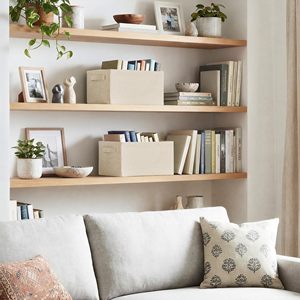 Custom Design Metal Frame <b>Linen</b> Closet Organizers Storage Bins Shelf Storage <b>Baskets</b> for Organizing Bedroom Wardrobe Organizer - Product Image 3