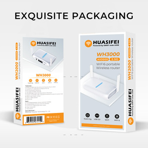 Bộ định tuyến Wifi6 MINI Dual Band AX3000, hỗ trợ 5.8g, nguồn cấp Type-C, cổng Gigabit, bộ định tuyến Lte - Product Image 4