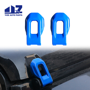 Accessoires de garniture extérieure couvercle de décoration de loquet de capot de voiture pour <span class=keywords><strong>Jeep</strong></span> <span class=keywords><strong>Wrangler</strong></span> JL/Gladiator JT 2018 + - Product Image 1