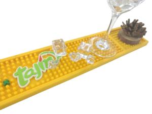 Personalized Silicone PVC Bar <b>Mat</b> Rubber <b>Beer</b> Spill Pad Pub Rail <b>Mat</b> Drip Tray Non Slip Service <b>Mat</b> Table Coaster Placemat Pad - Product Image 5