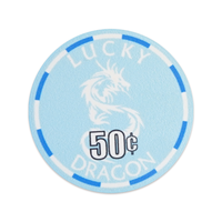 Jetons de poker en céramique Lucky Dragon à prix compétitif YH avec finition mate