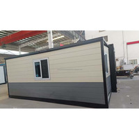 Maison préfabriquée extensible de 20 pieds, maison modulaire portable en conteneur pour une installation rapide