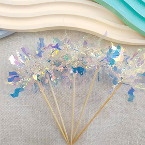 Palillos <span class=keywords><strong>de</strong></span> Cóctel Iridiscentes con Diseño <span class=keywords><strong>de</strong></span> Fuegos Artificiales, Brochetas <span class=keywords><strong>de</strong></span> Bambú, Decoración para Cupcakes, Palillos para Frutas <span class=keywords><strong>de</strong></span> 6 cm, Artículos para Fiestas <span class=keywords><strong>de</strong></span> Cumpleaños y Bares - Product Image 3