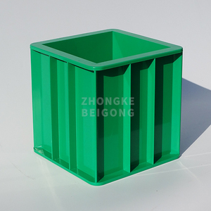 Moule d'essai de compression de béton prix usine 100 mm moule en béton en plastique moule d'essai de <span class=keywords><strong>cube</strong></span> - Product Image 1