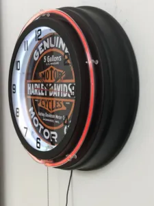 ネオンライト付き19インチネオン時計 - Product Image 2