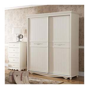 Nouvelle armoire de chambre à coucher moderne avec armoire à 2 portes, meubles Almari - Product Image 4