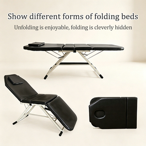 Lit de spa pliable classique à succès, chaise de tatouage en provenance de Chine pour <span class=keywords><strong>table</strong></span> de massage dans une chambre à coucher ou un hôtel - Product Image 5