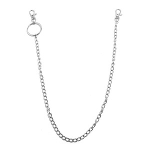 Chaîne de taille Hip Hop multicouche style punk en argent tibétain pour usage quotidien, accessoire de mode unisexe pour adulte - Product Image 3