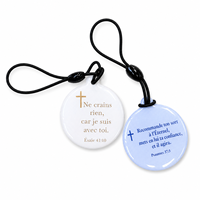 Porte-clés de prière chrétienne NFC, touchez pour ouvrir des versets bibliques et des dévotions quotidiennes, cadeau religieux pour les chrétiens