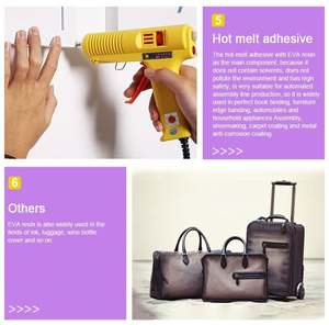 Precio al por mayor EVA Corea Lotte VA810 EVA Gránulos Materia prima Adhesivo 45 Etileno-acetato de vinilo Copolímero EVA Gránulo - Product Image 6