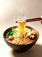 Non-Fried Instant Malatang Noodles Chewy Soup Absorbing Quick Meal Healthy Breakfast Hotpot 60g 365-Day Shelf Life Heat Eating