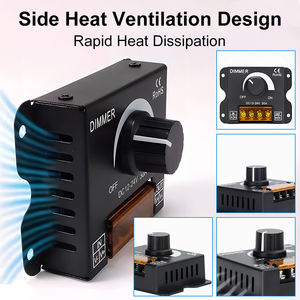 ESann Max 30A手動制御DC5-24V調光RFリモートノブコントローラーキット（COB SMD LEDストリップ用）RoHS CE認証取得済み - Product Image 4