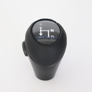 Palanca de cambios inteligente para coche, de cuero negro, ergonómica, para transmisión automática - Product Image 1